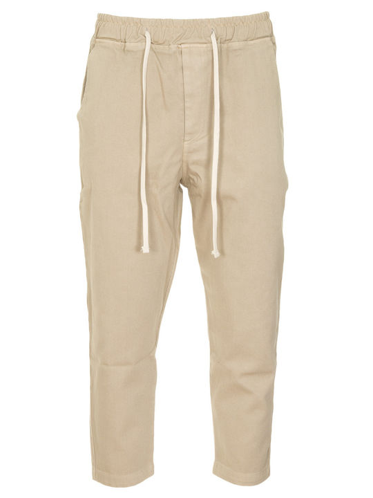 Rose & Cigar Men's Trousers in Regular Fit Beige