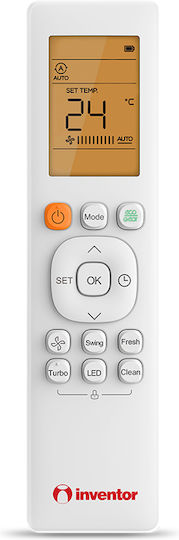 Inventor Leon (LEUV) Κλιματιστικό Inverter 18000 BTU A+++/A++ με WiFi και Τεχνολογία Ultraviolet Τύπου C