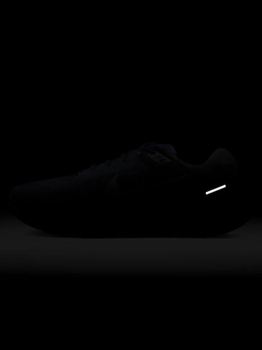 Air Zoom Structure 24 Sport Shoes Running Midnight Navy / White Black White