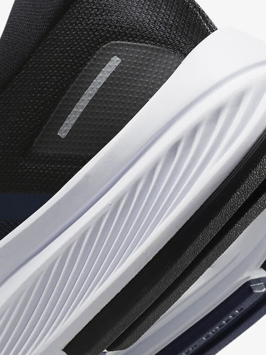 Air Zoom Structure 24 Sport Shoes Running Midnight Navy / White Black White