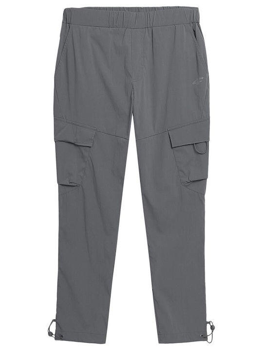 4F Men's Trousers Cargo Gray