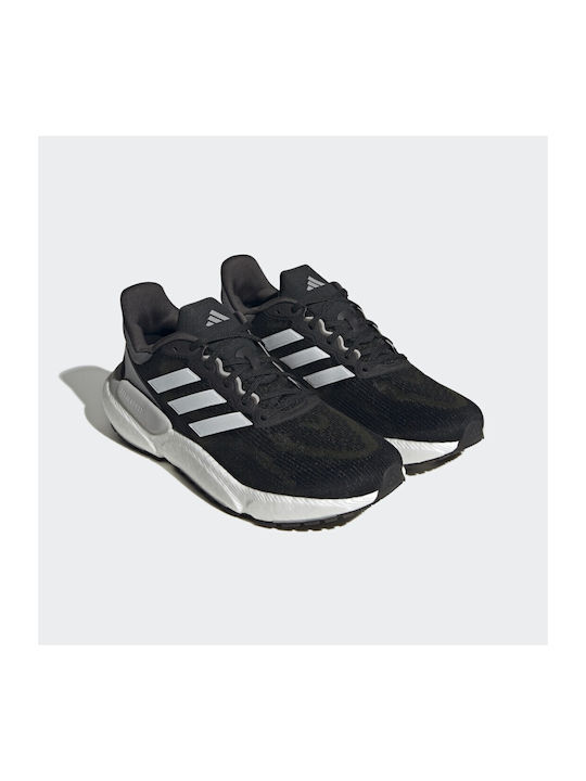 Solarboost 5 Herren Sportschuhe Laufen Core Black / Cloud White / Grey Two