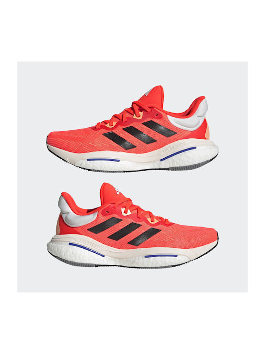 Solarglide 6 Herren Sportschuhe Laufen Solar Red / Core Black / Lucid Blue