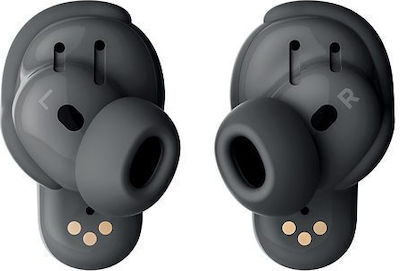 Bose QuietComfort Earbuds II Bluetooth Handsfree Ακουστικά με Αντοχή στον Ιδρώτα και Θήκη Φόρτισης Eclipse Grey