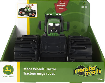 Tomy John Deere Monster Treads Mega Wheels Tractor Pickup Truck for 3++ Years 46645