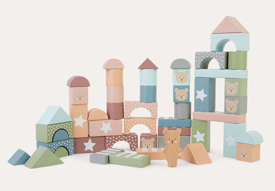 Jabadabado Teddy Building Blocks for 2+ Years 1 Piece