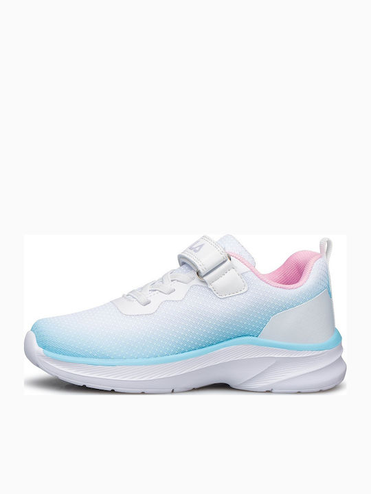 Memory Zeppelin 2 V Kids Sports Shoes Running with Hoop & Loop Closure White
