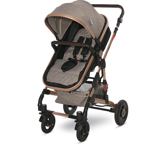 Lorelli Alba Premium 2 in 1 Adjustable 2 in 1 Baby Stroller Suitable for Newborn Pearl Beige 11.15kg