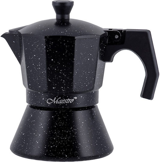 Maestro Μπρίκι Espresso 3cups Μαύρο