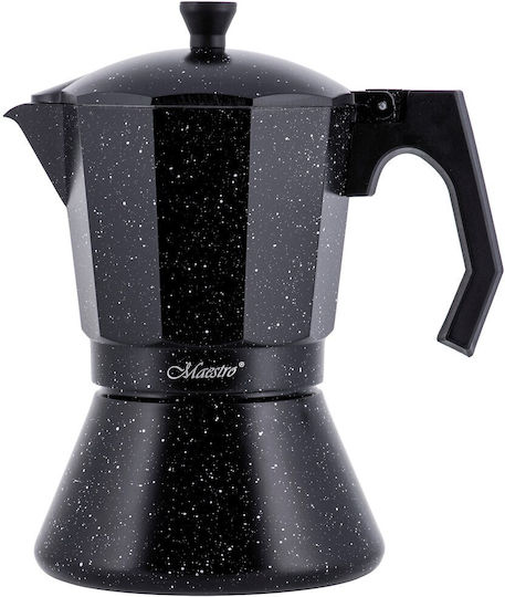 Maestro Maestro Espresso Pot 9 Cups Black