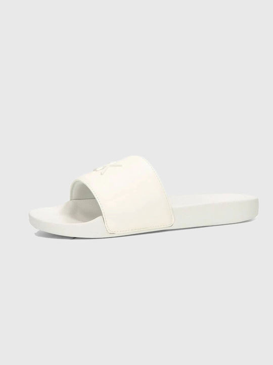 Calvin Klein Slides σε Λευκό Χρώμα