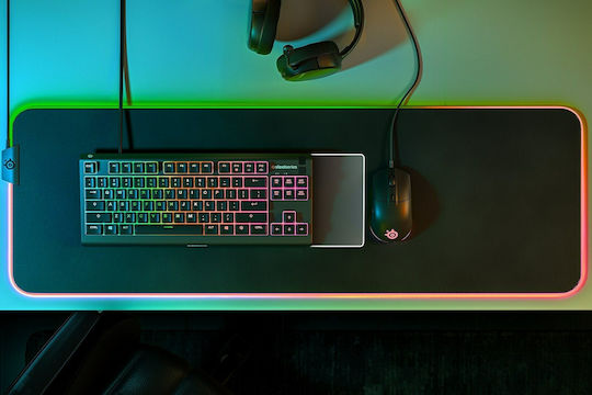 SteelSeries Apex 3 TKL Gaming Πληκτρολόγιο με RGB φωτισμό (Αγγλικό UK)