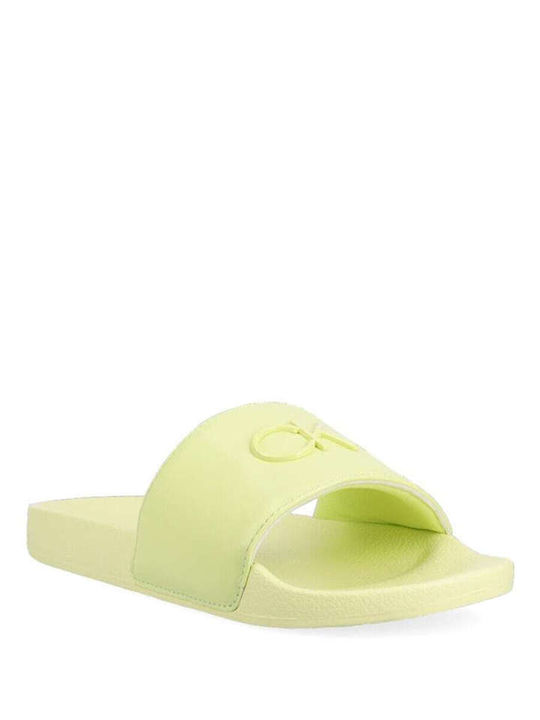 Calvin Klein Slides Spirit Green