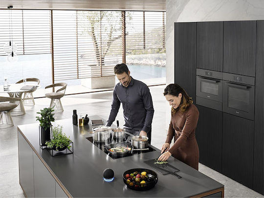Miele Induction Cooktop Autonomous with Hood 80x52εκ.