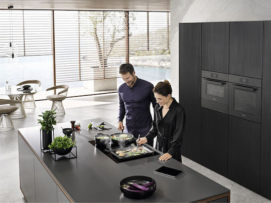 Miele Induction Cooktop Autonomous with Hood 80x52εκ.