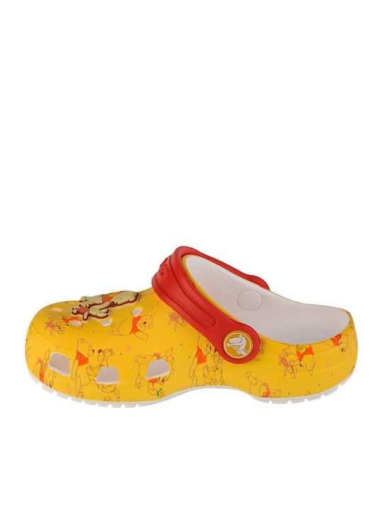 Winnie the Pooh Children's Anatomical Beach Shoes Yellow