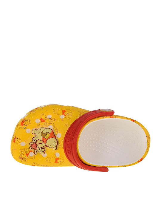 Winnie the Pooh Children's Anatomical Beach Shoes Yellow