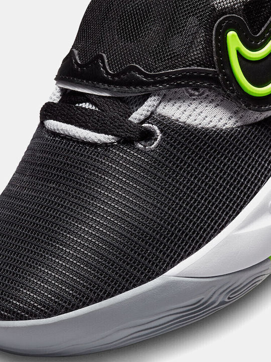 KD Trey 5 X High Basketball Shoes White / Volt / Black / Wolf Grey