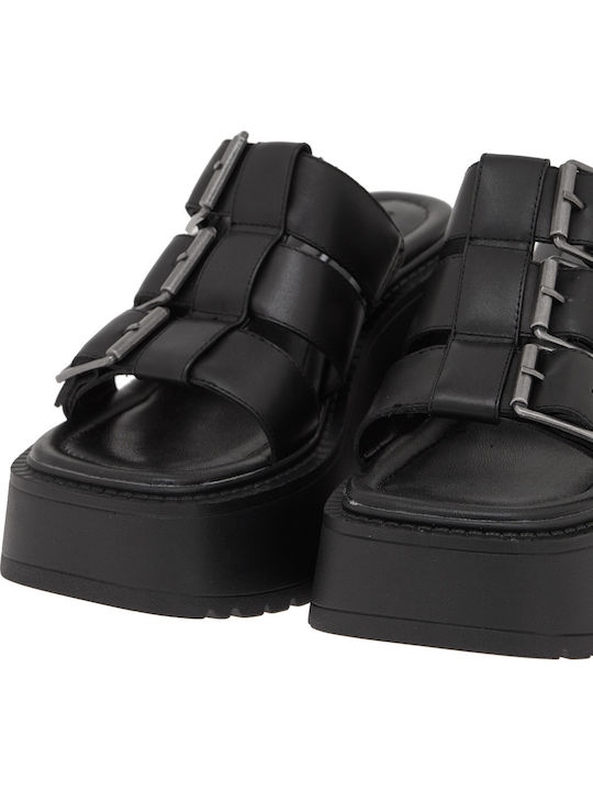 Charisma Women's Platforms In Slipper Style Black