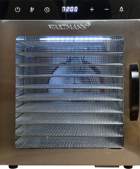Commercial Food Dryer & Dehydrator 10-Tray 800W 34.5x39.3x42.5cm