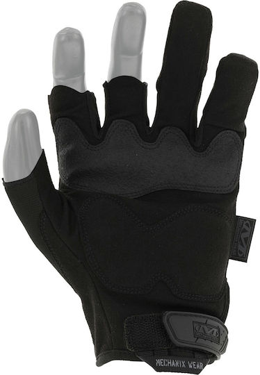 Mechanix Wear Γάντια Εργασίας Μαύρα Συνθετικού Δέρματος