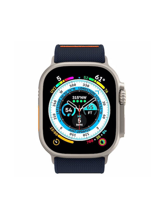 Spigen Lite Fit Ultra Armband Stoff Marineblau (Apple Watch 44/45/46mm/Ultra 49mm)