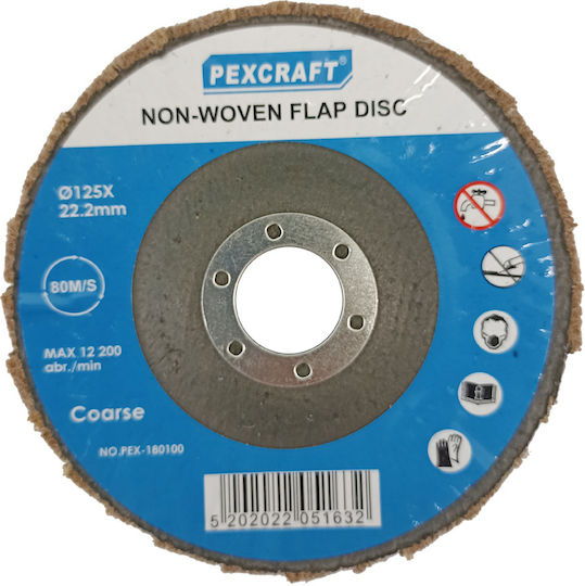 Pexcraft Δίσκος Λείανσης Μετάλλου 125mm