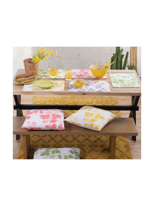 Nef-Nef Homeware Fabric Placemat Santika Green 33x48cm 033020