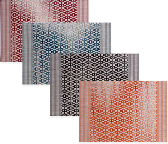 Nef-Nef Homeware Fabric Placemats Palacio 45x33cm 2pcs