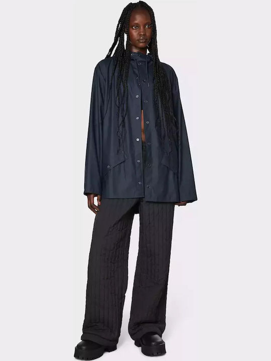 Jacket Waterproof and Windproof Navy Blue