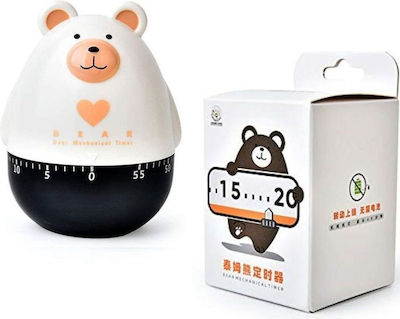 Countdown Analog Kitchen Timer Bear