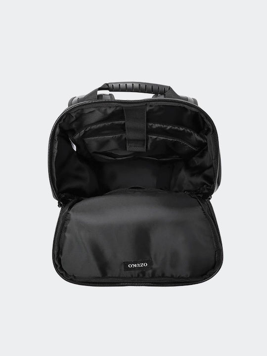 Ozuko 9617 Wasserdichte Rucksack für Laptop 15.6" in Schwarz Farbe