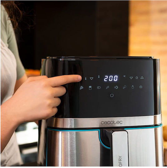 Cecotec Cecofry Full Inox Pro 5500 Еър Фрайър 5.5лт Сребрист