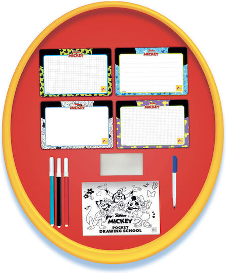Lisciani Giochi Боядисване Mickey Pocket Drawing School за Деца 3+ години+ Години