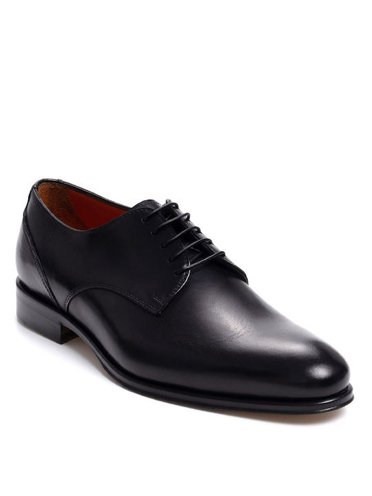 Perlamoda Handmade Men's Leather Dress Shoes Black