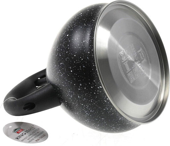 KING Hoff Kettle Stainless Steel Black 1200ml