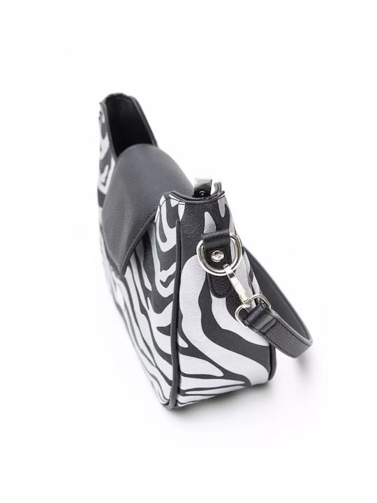 Fragola Damen Tasche Schulter Black Zebra