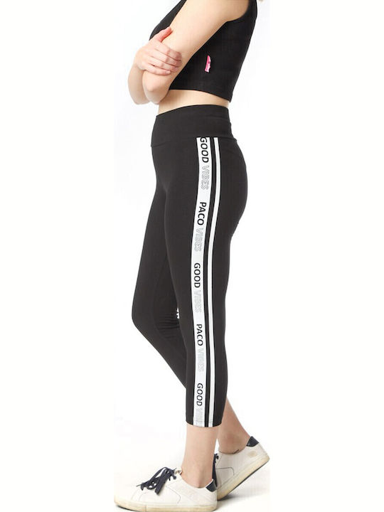 Everyday Women's Capri Leggings High Waist Black