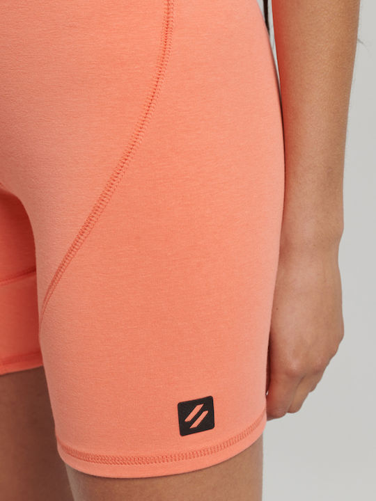 Women's Bike Training Legging High Waisted Orange