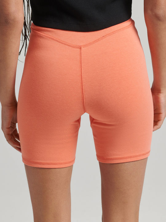 Women's Bike Training Legging High Waisted Orange