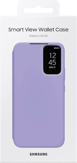 Samsung Smart View Wallet Berry (Galaxy A34)