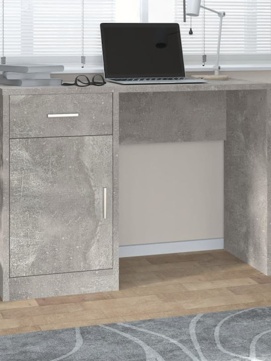 Desk Grey Concrete 100x40x73cm