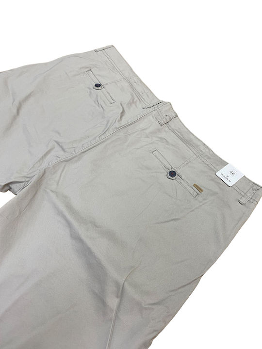 Double Men's Chino Monochrome Shorts Gray