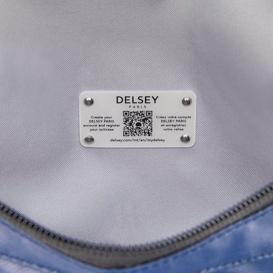 Delsey Raspail Sack Voyage Blue Fabric L44xW15xH30.5cm