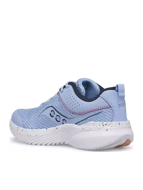 Kinvara 14 Kids Sports Shoes Running with Laces Blue
