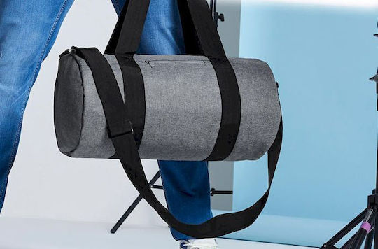 BagBase BG140 Σακ Βουαγιάζ 20lt Grey Marl/Black Υφασμάτινο Μ50xΠ25xΥ25εκ.