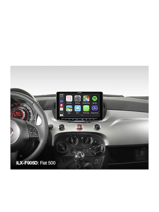 Alpine Auto-Audiosystem (Bluetooth/USB/AUX/WiFi/GPS) mit Touchscreen 9"