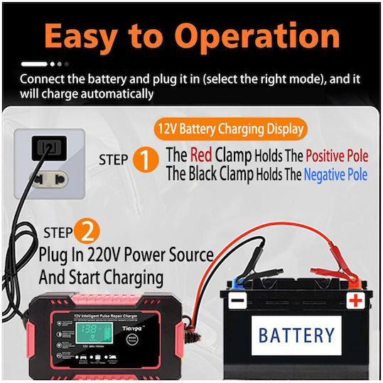 Factory Car Battery Charger 6/12V