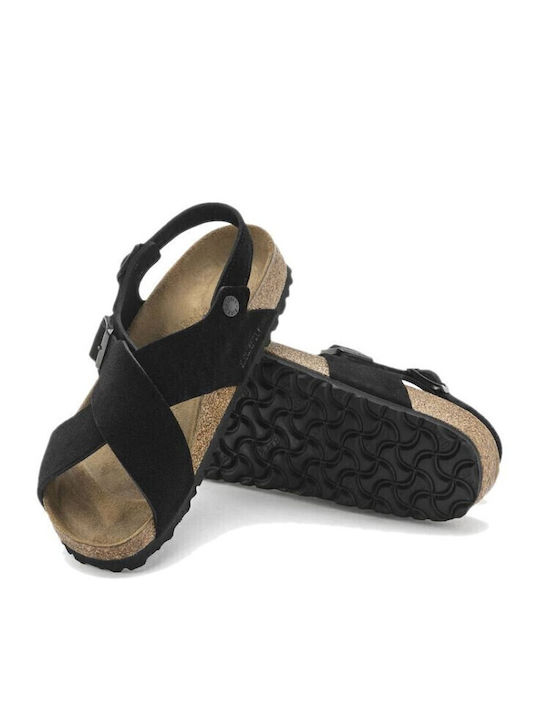 Tulum Γυναικεία Σανδάλια Μαύρα Narrow Fit