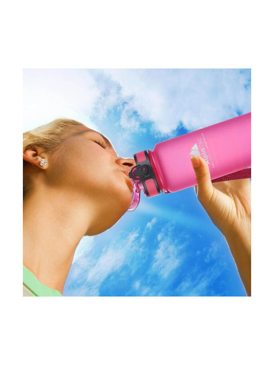 AlpinPro Plastic Water Bottle 500ml Pink